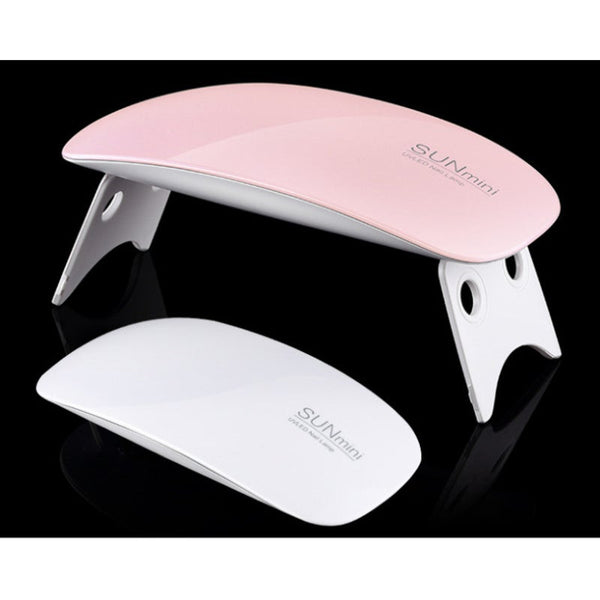 Sun Mini 6W Led Uv Nail Dryer Curing Lamp 60S Timer Usb Portable For Gel Nails Based Polishes