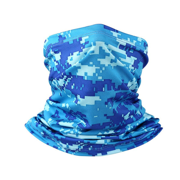 Sun Uv Protection Neck Gaiter Washable Reusable Magic Face Cover Dust Wind Bandana Balaclava Headwear For Fishing Hiking Balaclavas Masks & Tubes