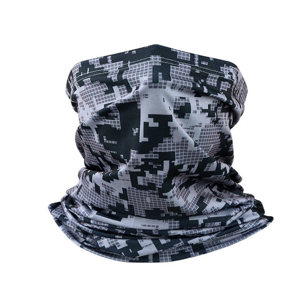 Sun Uv Protection Neck Gaiter Washable Reusable Magic Face Cover Dust Wind Bandana Balaclava Headwear For Fishing Hiking Balaclavas Masks & Tubes