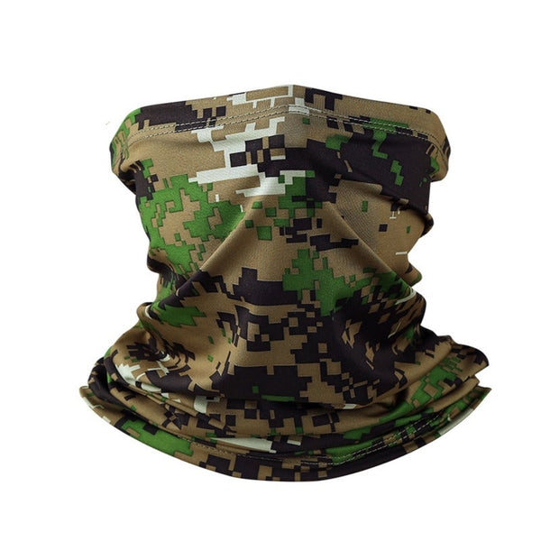 Sun Uv Protection Neck Gaiter Washable Reusable Magic Face Cover Dust Wind Bandana Balaclava Headwear For Fishing Hiking Balaclavas Masks & Tubes