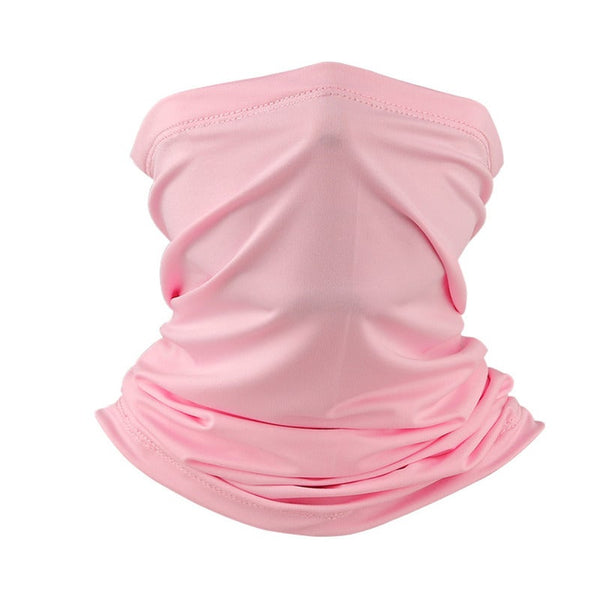 Sun Uv Protection Neck Gaiter Washable Reusable Magic Face Cover Dust Wind Bandana Balaclava Headwear For Fishing Hiking Balaclavas Masks & Tubes