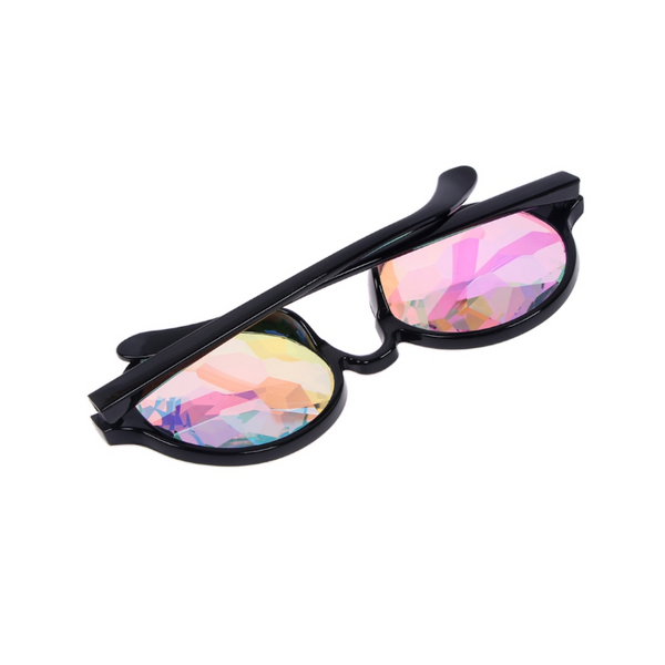Kaleidoscope Psychedelic Rainbow Glasses Prism Refraction Goggles For Festivals Sunglasses
