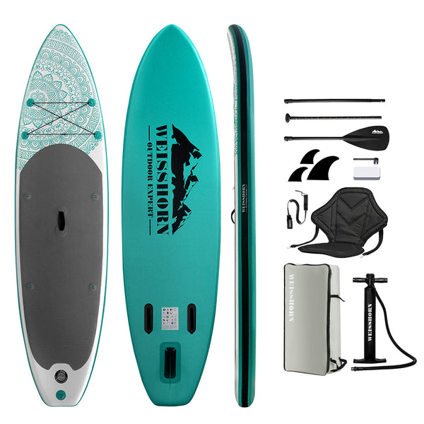 Weisshorn Stand Up Paddle Board Inflatable Kayak Surfboard Sup Paddleboard 10Ft Stand Up Paddleboards