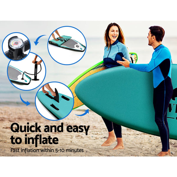 Weisshorn Stand Up Paddle Board Inflatable Kayak Surfboard Sup Paddleboard 10Ft Stand Up Paddleboards