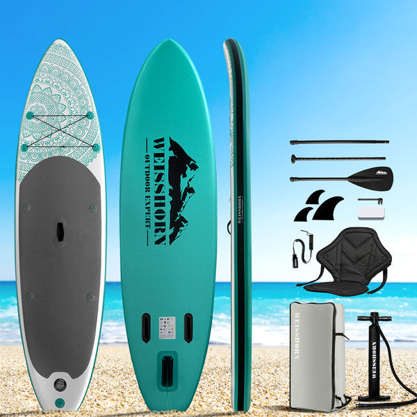 Weisshorn Stand Up Paddle Board Inflatable Kayak Surfboard Sup Paddleboard 10Ft Stand Up Paddleboards