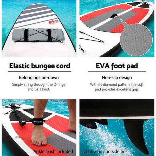 Weisshorn Stand Up Paddle Boards Sup 11Ft Inflatable Surfboard Paddleboard Kayak Stand Up Paddleboards