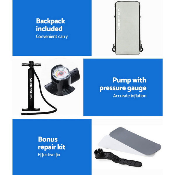 Weisshorn Stand Up Paddle Boards Sup 11Ft Inflatable Surfboard Paddleboard Kayak Stand Up Paddleboards