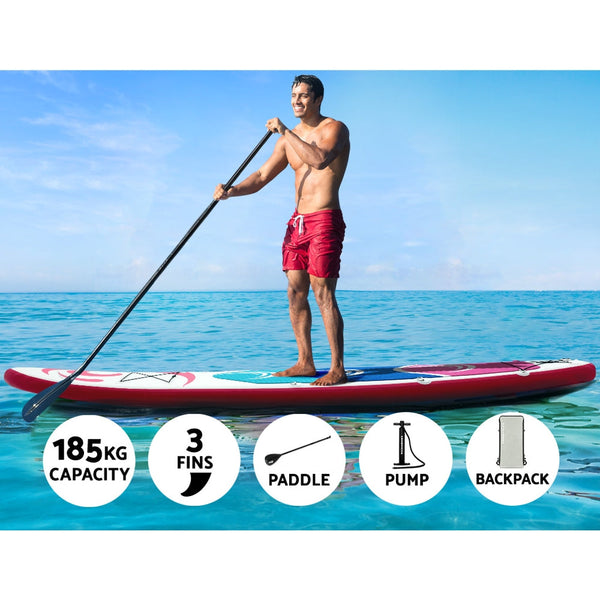 Weisshorn Stand Up Paddle Board 11Ft Inflatable Sup Surfboard Paddleboard Kayak