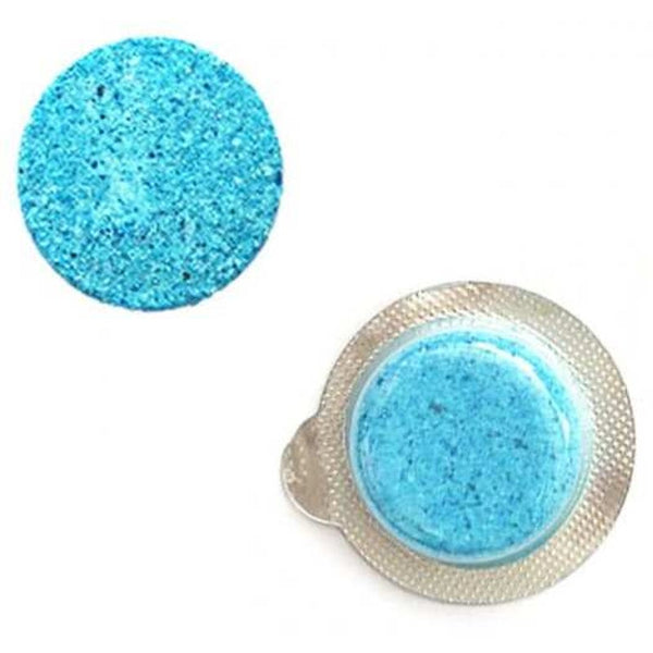 Super Concentrated Glass Water Effervescent Tablets 6Pcs Deep Sky Blue