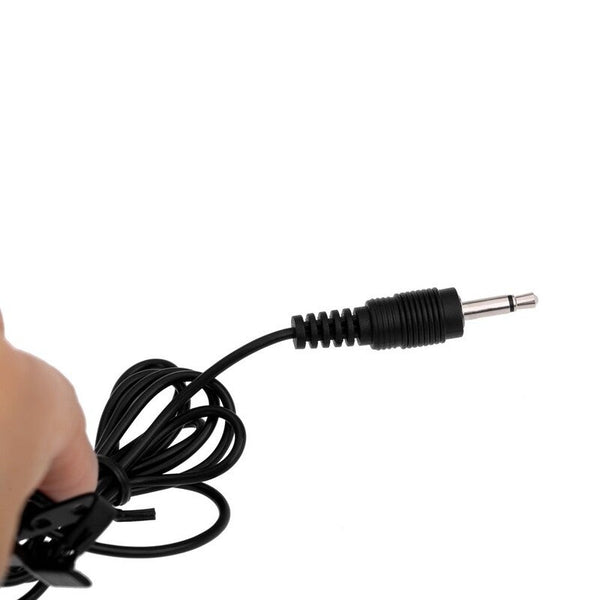 Mini Lapel Lavalier Tie Clip Metal Mono Microphone 3.5Mm With Collar Microphones & Wireless Systems