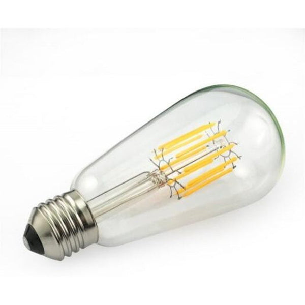 10W St64 Bulb Warm White 100W Equivalent Vintage Led With 360° Beam Angle
