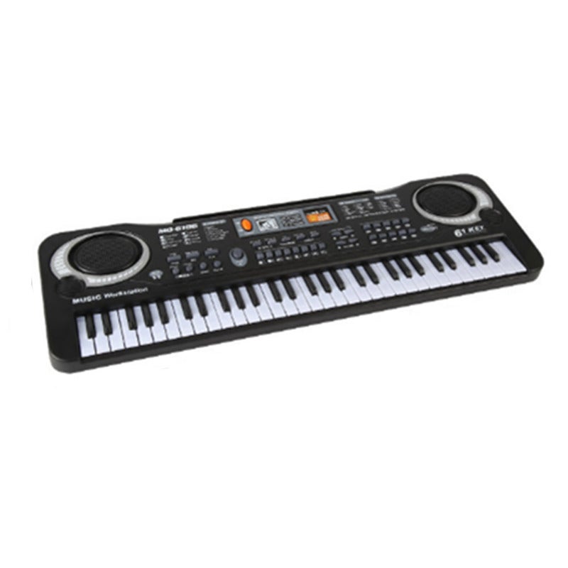 61 Keys Electronic Piano With Microphone Multi Functional Music Toys Suitable For Children 8 Years Old Electronic Keyboards