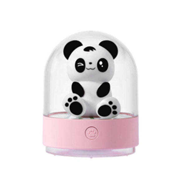 Creative Cute Panda Aromatherapy Usb Charging Led Desktop Colourful Night Light Night Lights