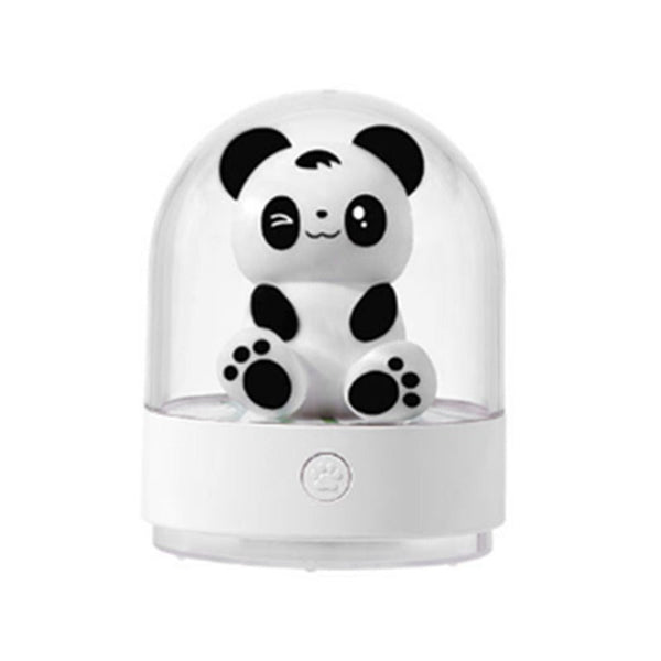 Creative Cute Panda Aromatherapy Usb Charging Led Desktop Colourful Night Light Night Lights
