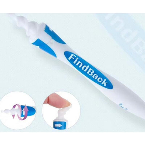 Household Safety Ear Cleaner Wax Earwax Remover Tool Soft Silicone Spiral Ear Wax Removers