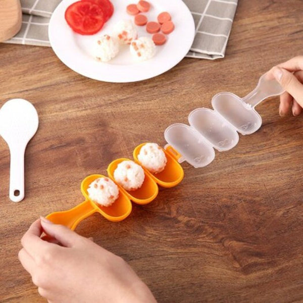 Sushi Rice Ball Maker Kitchen Accessories Mold Tool Cantaloupe Sushi Kits