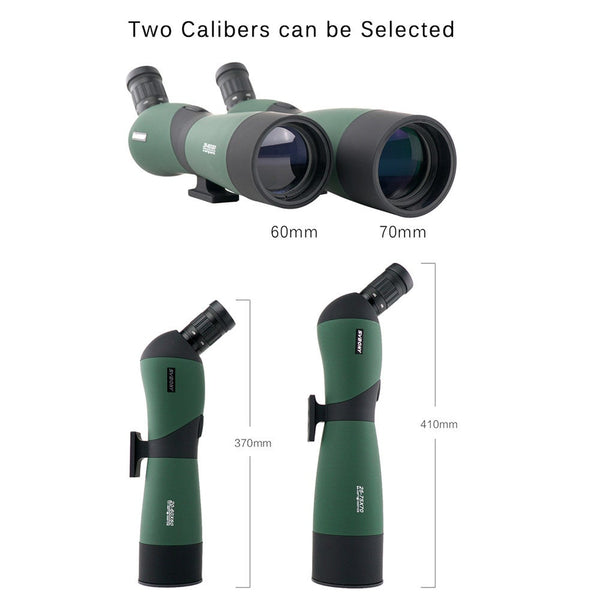 Sv403 Zoom Telescope 20 60X60mm Spotting Scope Multi Coated Optics Monocular 64 43Ft / 1000Yards W Table Tripod Binoculars & Monoculars
