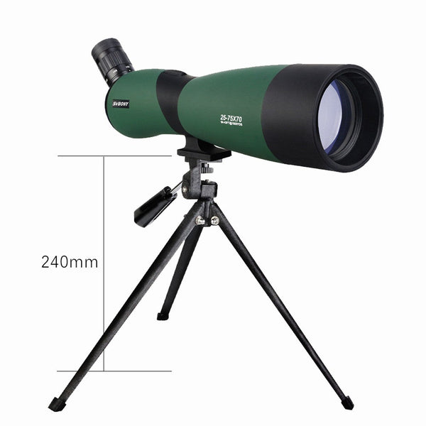 Sv403 Zoom Telescope 20 60X60mm Spotting Scope Multi Coated Optics Monocular 64 43Ft / 1000Yards W Table Tripod Binoculars & Monoculars