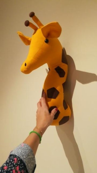 Soft Safari Animal Wall Mount Bedroom Decor Racks & Hooks