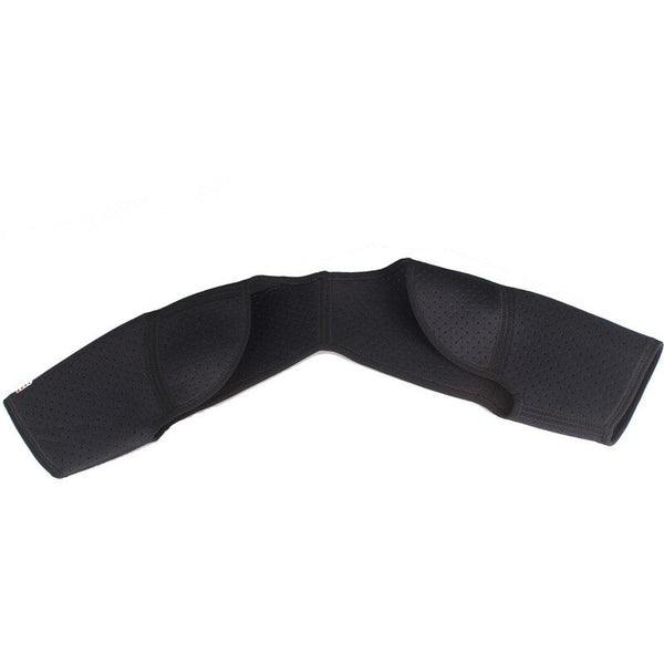 Sx641 Black Sports Double Shoulder Brace Support Strap Wrap Belt Band Pad