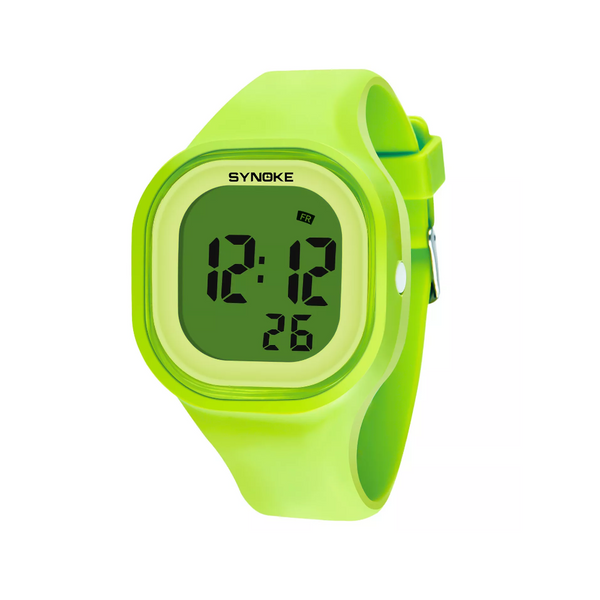 Veile Studios Electronic Watch Waterproof Luminous Digital Sports Wristwatch Wristwatch Bands