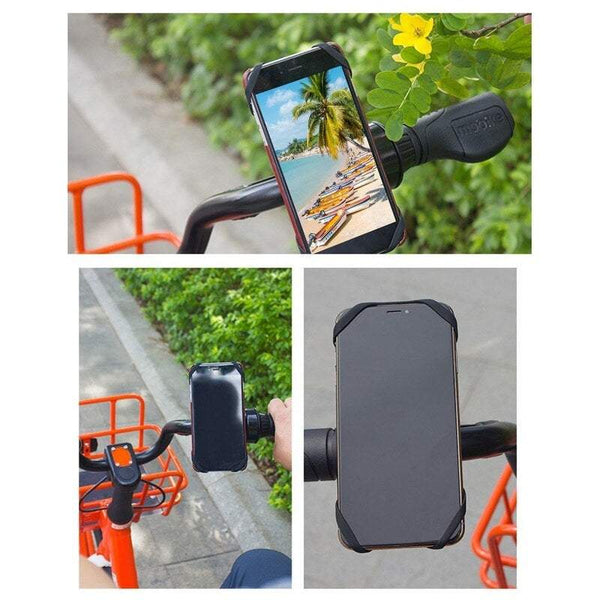 T01 4 Bike Phone Holder Universal Bicycle Mobile Device Stand For Iphone Xiaomi Huawei Samsung