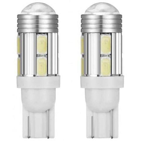 T10 5630 Smd With Heat Dissipation Aluminum Lens Highlighting Led License Plate Light 2Pcs White