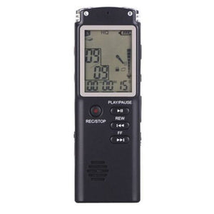 T60 Large Screen Audio Voice Recorder Dictaphone Mp3 Player Black 32Gb
