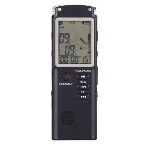 T60 Large Screen Audio Voice Recorder Dictaphone Mp3 Player Black 32Gb Dictapones & Voice Recorders