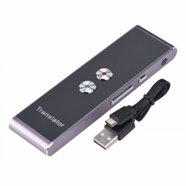 T8 Smart Voice Speech Translator 2 Way Real Time 30 Multi Languages Translation Gold Electronic Translators