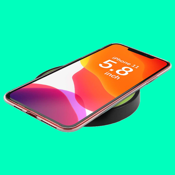 T 200 Cell Phone Wireless Charging Pad Green Chargers & Cradles