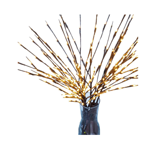 Table Desk 20Led Tree Branch Light Battery Powered Decoration Artificial Lamps