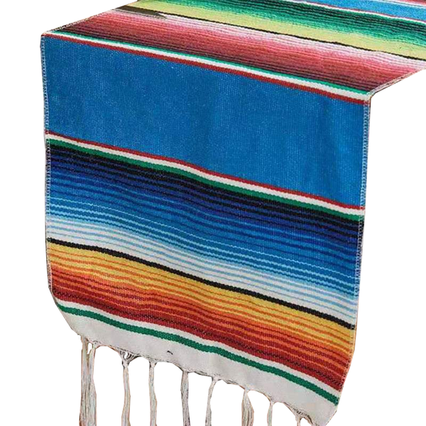 Tablecloths Vibrant Mexican Style Tassel Runner Towel Table Cloths