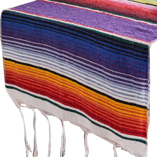 Tablecloths Vibrant Mexican Style Tassel Runner Towel Table Cloths