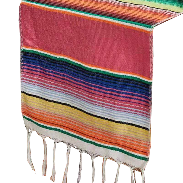 Tablecloths Vibrant Mexican Style Tassel Runner Towel Table Cloths