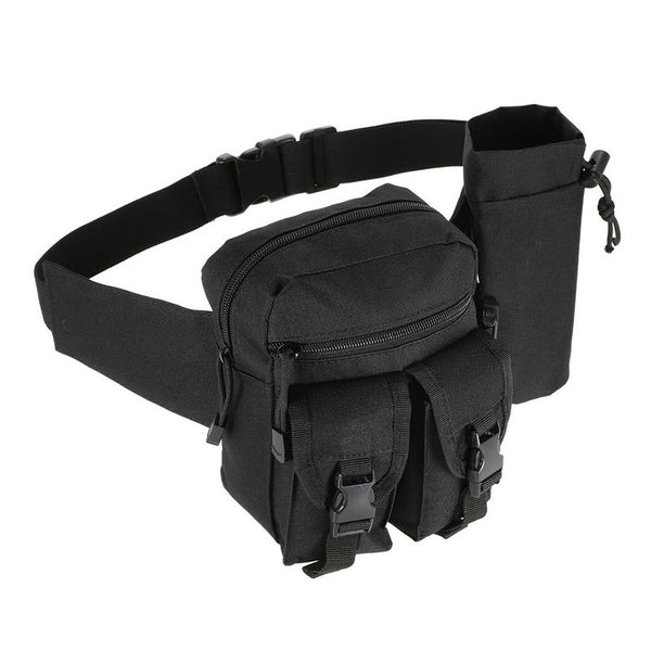 Tactical Molle Bag Waist Fanny Pack Hiking Fishing Bags Sports Hip Belt Outdoor Travel Military Equipment Gear Black Holsters Belts & Pouches