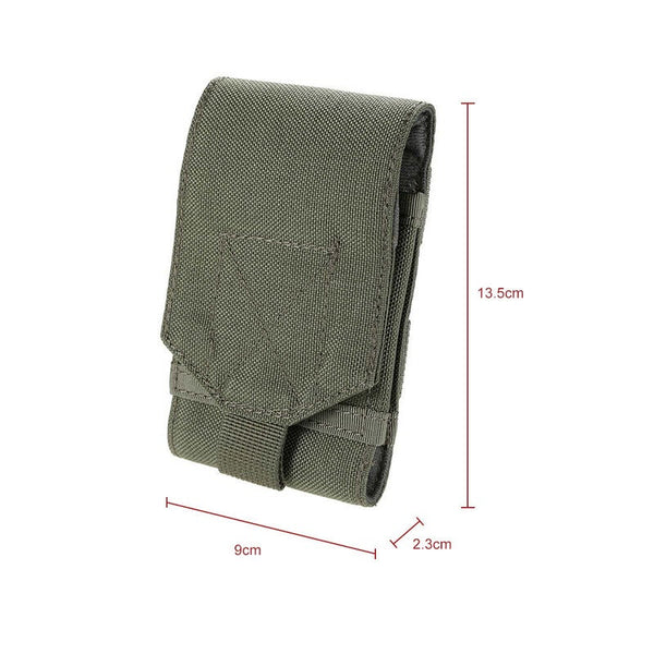 Tactical Universal Compatible Smartphone Outdoor Multipurpose Camping Carry Accessory Pouch Color4