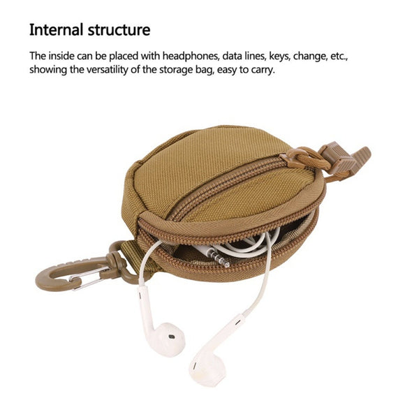 Tactical Waist Bag Multifunctional Waterproof Outdoor Camping Military Key Coin Purses Utility Pouch Organizer Molle