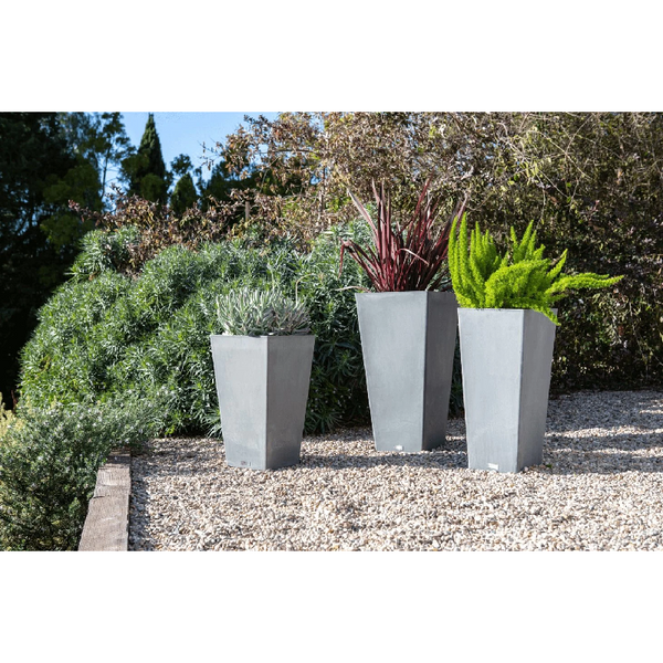Tall Tapered Square Planter 70Cm