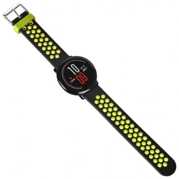 22Mm Silicone Strap For Amazfit Smartwatch Green
