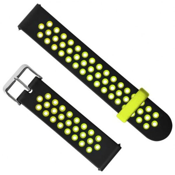 22Mm Silicone Strap For Amazfit Smartwatch Green