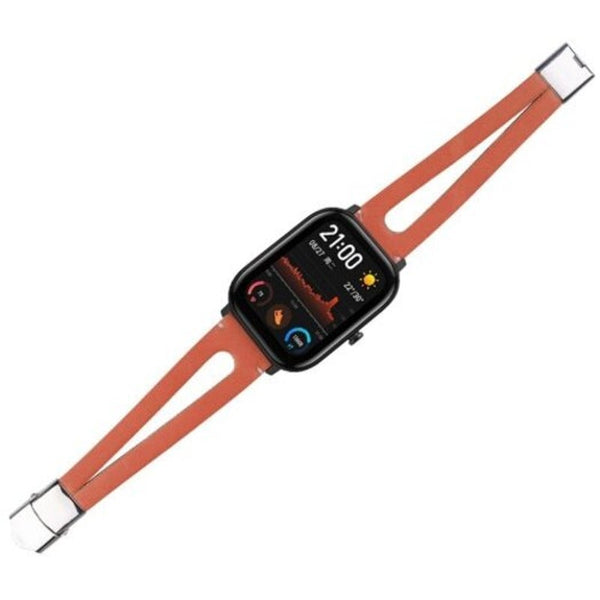 Retro Diy Replacement Strap For Amazfit Gts Brown