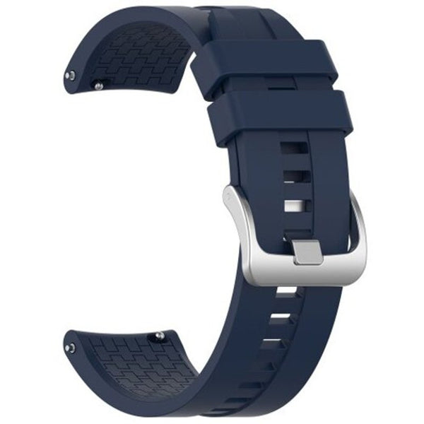 Silicone Replacement Wristband Watch Strap For Amazfit Gtr Smartwatch 47Mm Midnight Blue Watch Bands