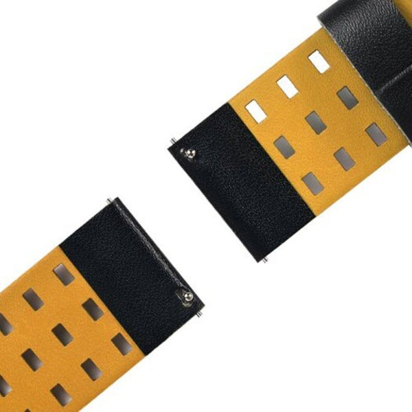 Two Color Leather Strap Watch Band For Amazfit Gtr 47Mm Multi D