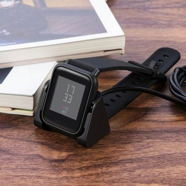 Usb Charging Line For Amazfit Bip A1608 Black Chargers & Docking Stations