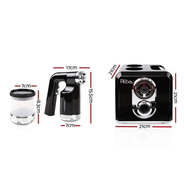 Airbrush Tanning Compressors Professional Spray Tan Machine Gun Black