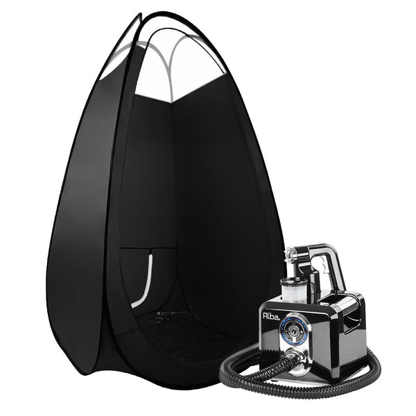 Alba Alba. Spray Tan Machine Tent Sunless Gun Hvlp System Professional Airbrush Tanning Systems