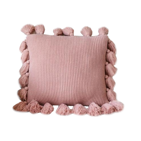 Tassel Knit Pillow Cushion Covers Cushions & Decorative Pillows