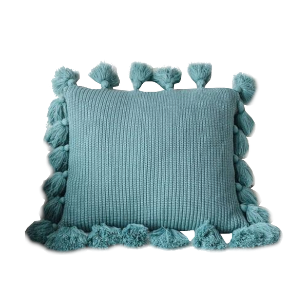Tassel Knit Pillow Cushion Covers Cushions & Decorative Pillows