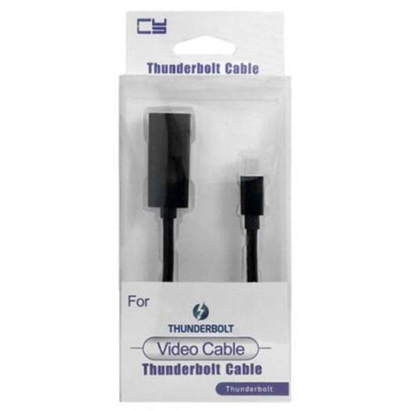 Tb 001 Bk Thunderbolt Port To Hdmi Female Adapter Cable With For Macbook Black Monitor/Av Cables & Adapters